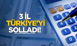Sermayede 3 il Türkiye'yi solladı!