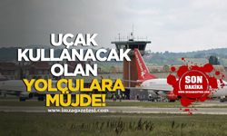 Zonguldak havaalanını kullanacak yolculara müjde!