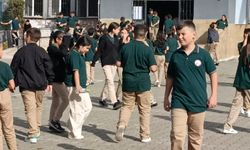 Zonguldak'ta ilk ders zili çaldı...