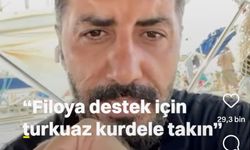 Küresel Sumud Filosuna Turkuaz Kurdela desteği...