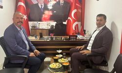 Başkan Altun’dan MHP İlçe Başkanına Başsağlığı Ziyareti