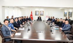 Zonguldak'ta eğitim için güvenlik toplantısı...