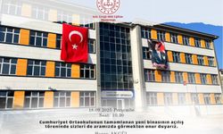 Ereğli'de Cumhuriyet ortaokulu yeni binası açılıyor!