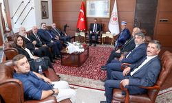 Yılın Ahisi Zonguldak Valisi Hacıbektaşoğlu'nu ziyaret etti