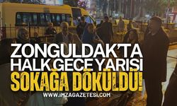 Zonguldak Devrek'te Halk Sokağa Döküldü
