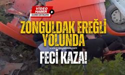 Zonguldak Ereğli yolunda feci kaza