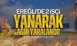 Zonguldak Ereğli'de 2 İşçi Ağır Yaralandı!