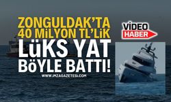 Zonguldak Ereğli'de 40 Milyon Liralık Yat Battı!