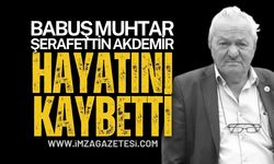 Zonguldak Gökçebey'de Muhtar Şerafettin Akdemir Vefat Etti