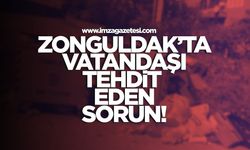 Zonguldak'ta vatandaşı tehdit eden sorun!