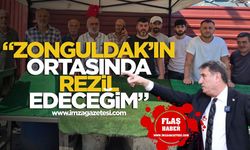Balıkçıdan Başkan Tahsin Erdem'e sert sözler, "Belediye Başkanını Zonguldak'ın ortasında rezil edeceğim"