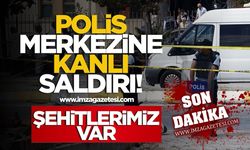 Polis merkezine silahlı saldırı! Şehitlerimiz var!