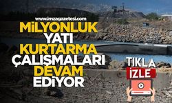 Zonguldak'ın Ereğli İlçesinde Batan Milyonluk Yatı Çıkarma Çalışmaları Devam Ediyor...