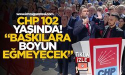 CHP Zonguldak İl Başkanı Devrim Dural: CHP baskılara boyun eğmeyecek.