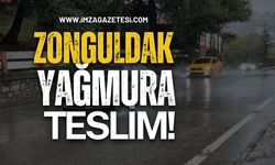 Zonguldak'ta Yağmur Etkisini Arttırdı! Sürücüler Zor Anlar Yaşadı