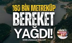 Baraja 160 Bin Metreküp Bereket Yağdı!