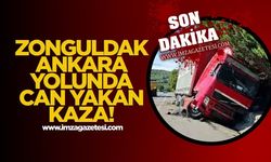 Zonguldak-Ankara yolunda can yakan kaza!