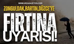 Zonguldak, Bartın ve Düzce İllerine Fırtına Geliyor!