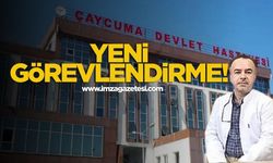 Çaycuma'da yeni görevlendirme... Kaymakamdan ziyaret...