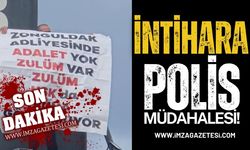 TTK'ya Ait İskeledeki İntihara Polis Müdahalesi!