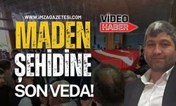 Maden Şehidine Son Veda!