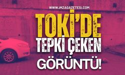 Üzülmez TOKİ Konutlarında Tepki Çeken Görüntü!