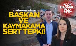 Kilimli Belediye Başkanı Kamil Altun ve Kilimli Kaymakamı Kübra Demirer'e Sert Tepki!
