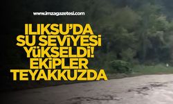 ZONGULDAK'IN KOZLU İLÇESİNDE ILIKSU SU SEVİYESİ YÜKSELDİ: EKİPLER TEYAKKUZDA