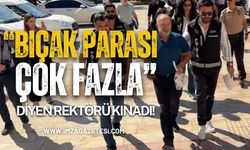 Gözaltına alınan profesör 'bıçak parası çok fazla' diyen rektörü kınamış!