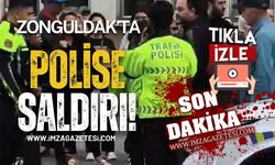 Zonguldak’ta Polise Saldırı!