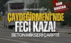 Çaydeğirmeni'nde Feci Kaza!