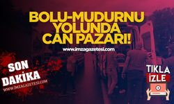 Bolu-Mudurnu Yolunda Can Pazarı!