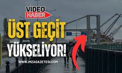 Zonguldak'ta Üst Geçit Yükseliyor
