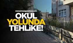 Mithatpaşa'da Okul Yolunda Trafik Tehlikesi!