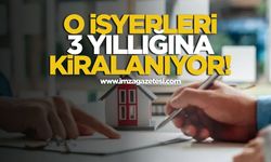 0 iş yerleri 3 yıllığına kiralanıyor!