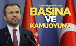 BASINA VE KAMUOYUNA