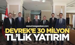 Devrek’e 30 Milyon TL’lik Yatırım