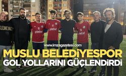 Muslu Belediyespor Gol Yollarını Güçlendirdi