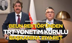 BEUN Rektörü Özölçer’den TRT Yönetim Kurulu Başkanı Yılmaz’a Ziyaret