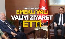 Emekli Vali, Valiyi Ziyaret Etti. Kamuoyunun Merakla Beklediği Buluşma