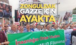 Zonguldak Gazze İçin Ayakta