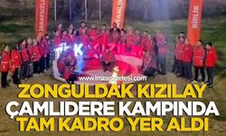 Zonguldak Kızılay, Çamlıdere Kampında Tam Kadro Yer Aldı!