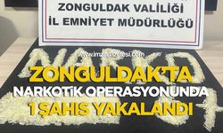 Zonguldak'ta Narkotik Operasyonunda 1 Şahıs Yakalandı