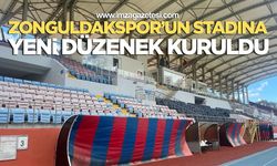 Zonguldakspor’un Stadına Yeni Düzenek Kuruldu