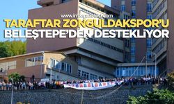 Taraftar Zonguldakspor’u Beleştepeden Destekliyor