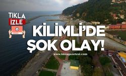 Kilimli'de şok olay!
