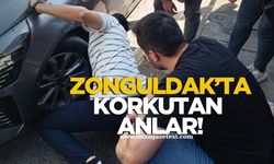 Zonguldak'ta korkutan anlar!