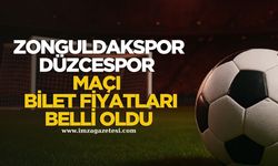 Zonguldakspor-Düzcespor maçı bilet fiyatları belli oldu...