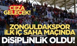 Zonguldakspor ilk iç saha maçında disiplinlik oldu