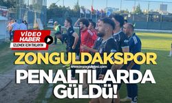 Zonguldakspor penaltılarda güldü